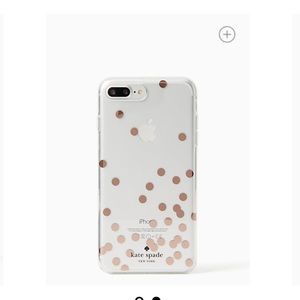Kate Spade Confetti Rose Gold Foil case