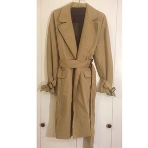 Zara Women's Tan Trench Coat Halloween