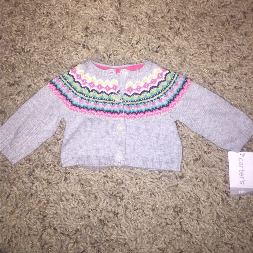 NWT! Neborn girls sweater!
