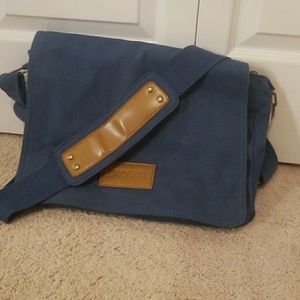 Blue skorch messanger unisex bag