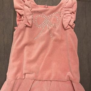 Halabaloo Pink Velvet Dress Size 3T