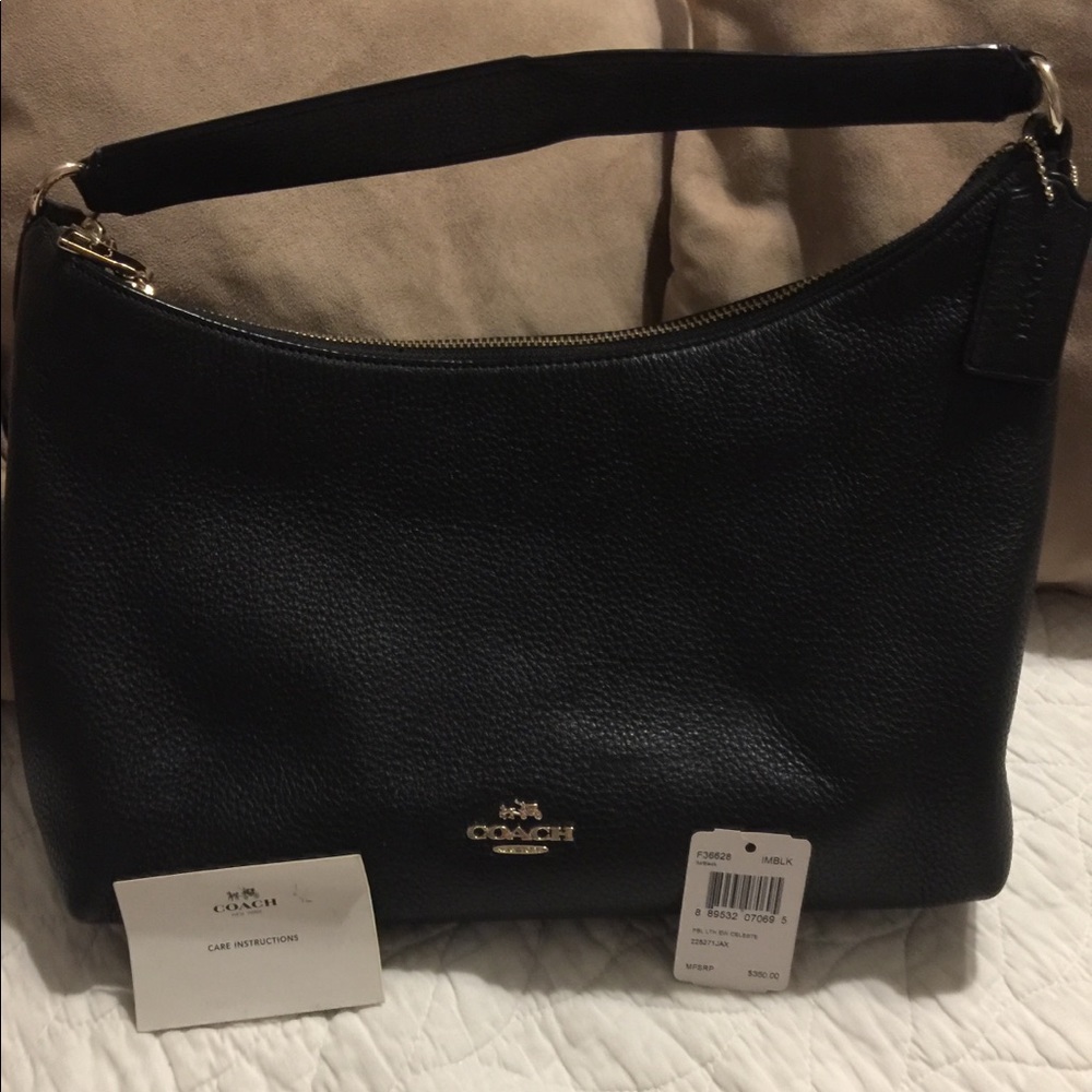 Coach East/West Celeste in pebble leather - Picture 1 of 5
