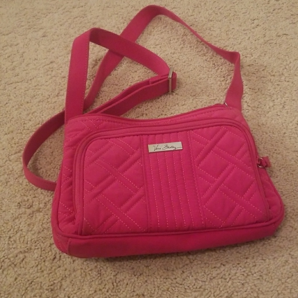 Pink Vera Bradley crossbody **see description