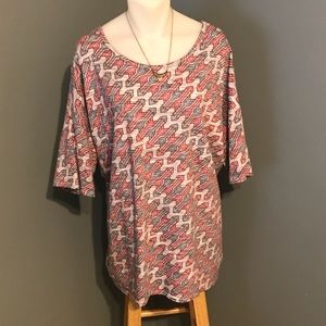 Lularoe Irma 2XL Arrow pattern