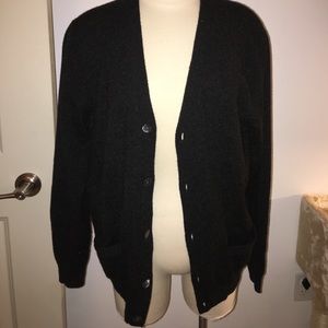 Grey Italian Cashmere Cardigan