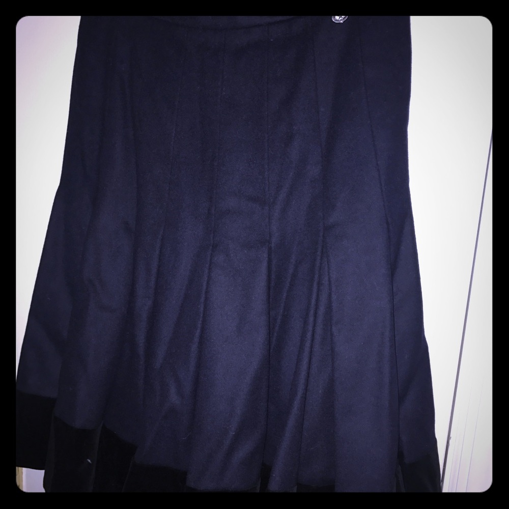 Wool authentic chanel skirt.