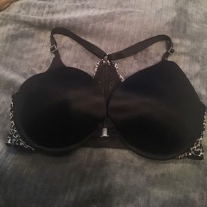 VS Pink Push-Up Racerback Bra/ 34D