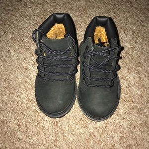 Toddler black Timberland Boots. No box.