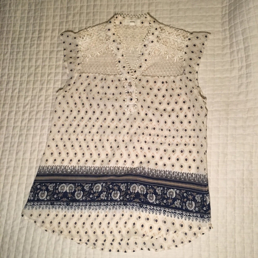 Gorgeous sheer lacey blouse