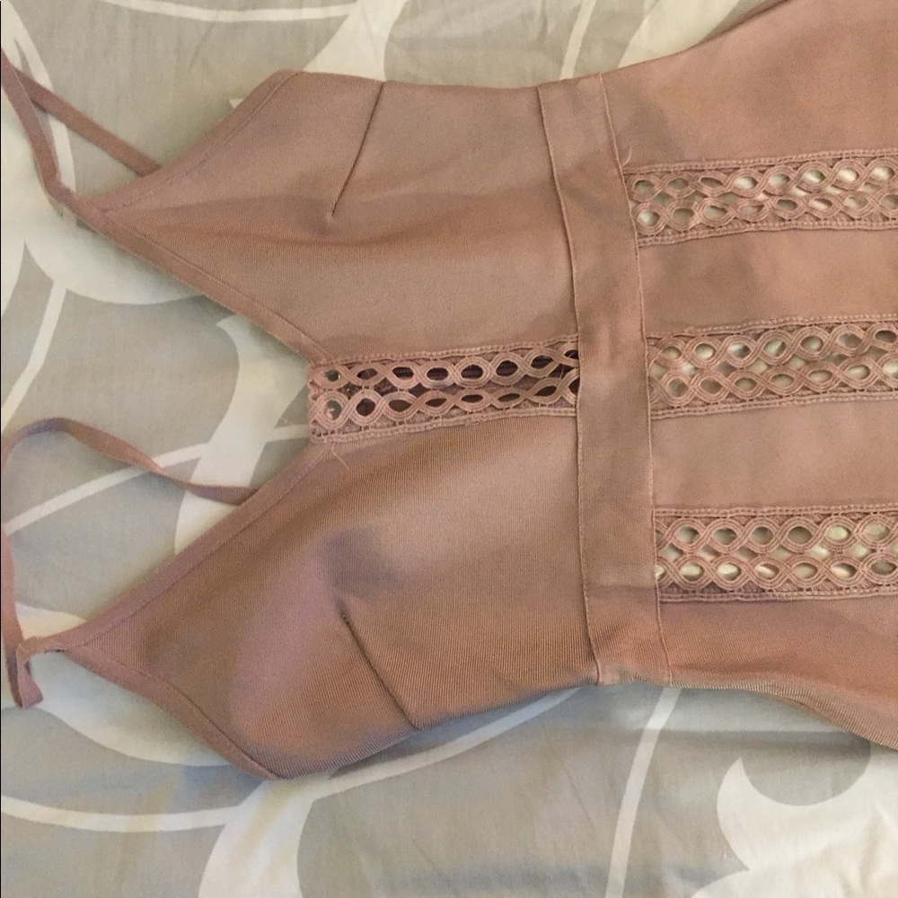 Beautiful light pink/purple midi dress