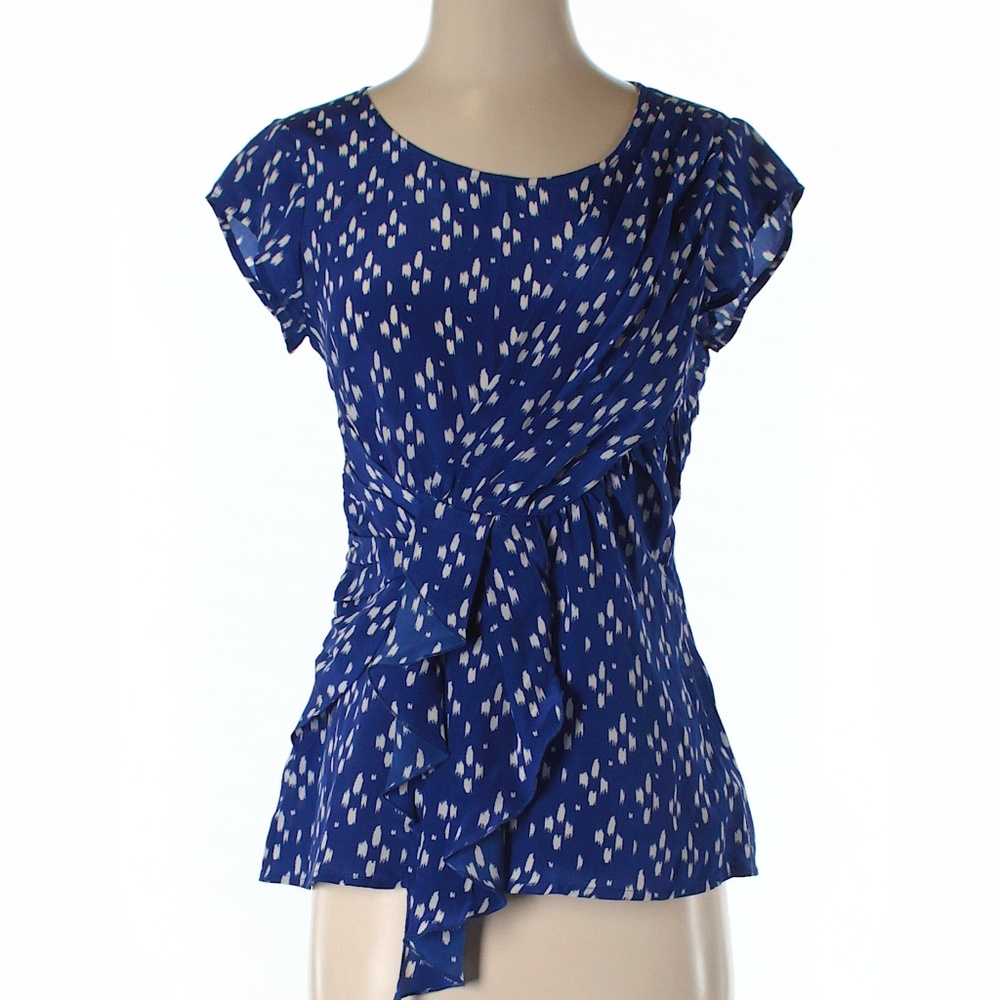 Anthropologie Edme & Esyllte ikat pattern Top