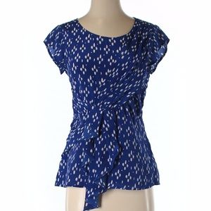 Anthropologie Edme & Esyllte ikat pattern Top