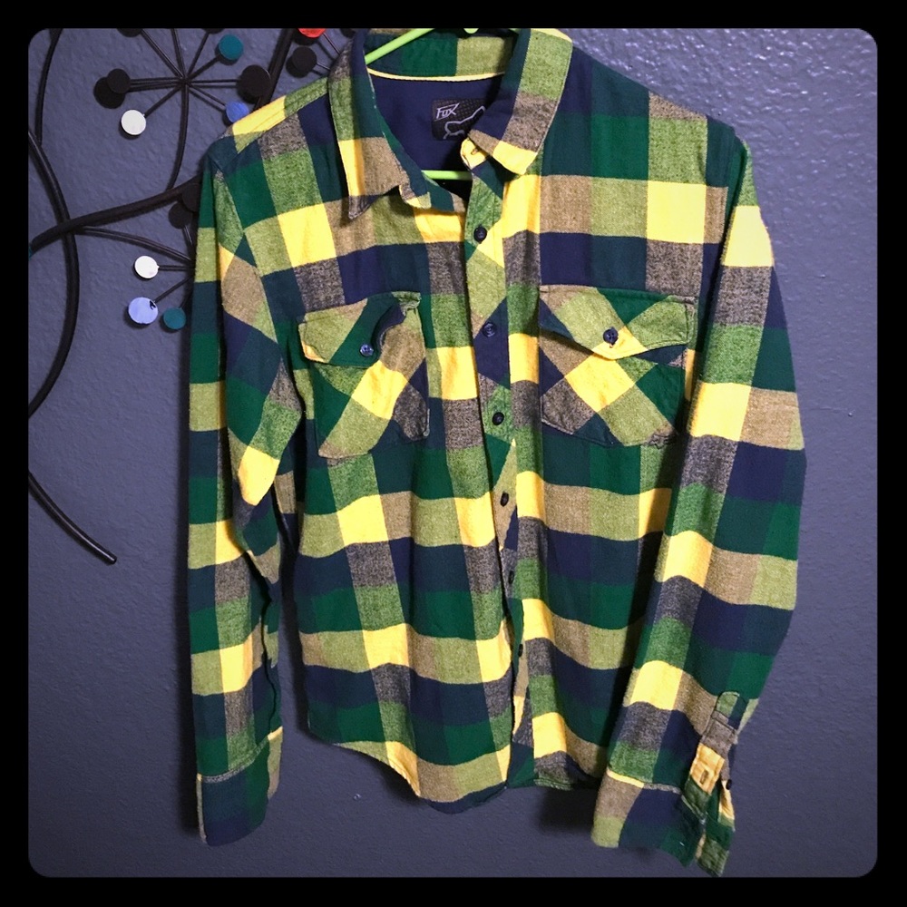 Fox Small Checkered Flannel