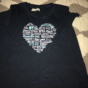 Abercrombie graphic t shirt
