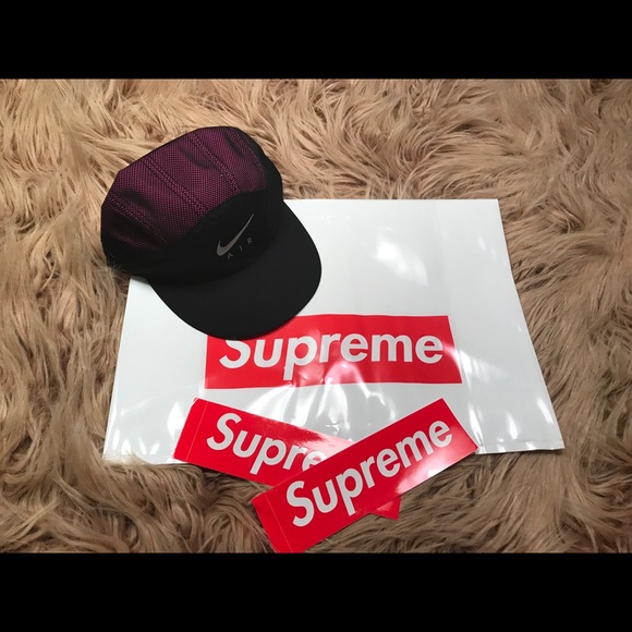 Supreme Nike Trail Running Hat Stickers Bag - Picture 5 of 6