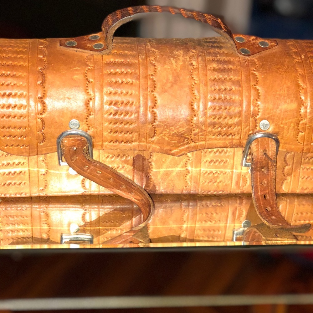 Hand-made leather bag from Australia