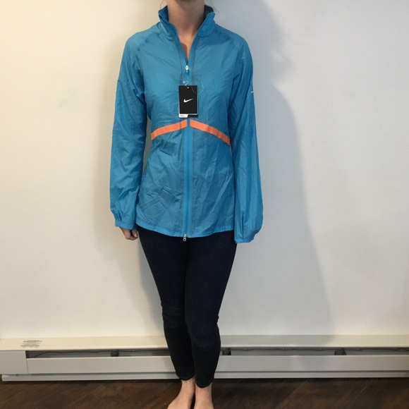 Nike Jackets & Blazers - NWT Nike Blue Athletic Track Zip Up Jacket