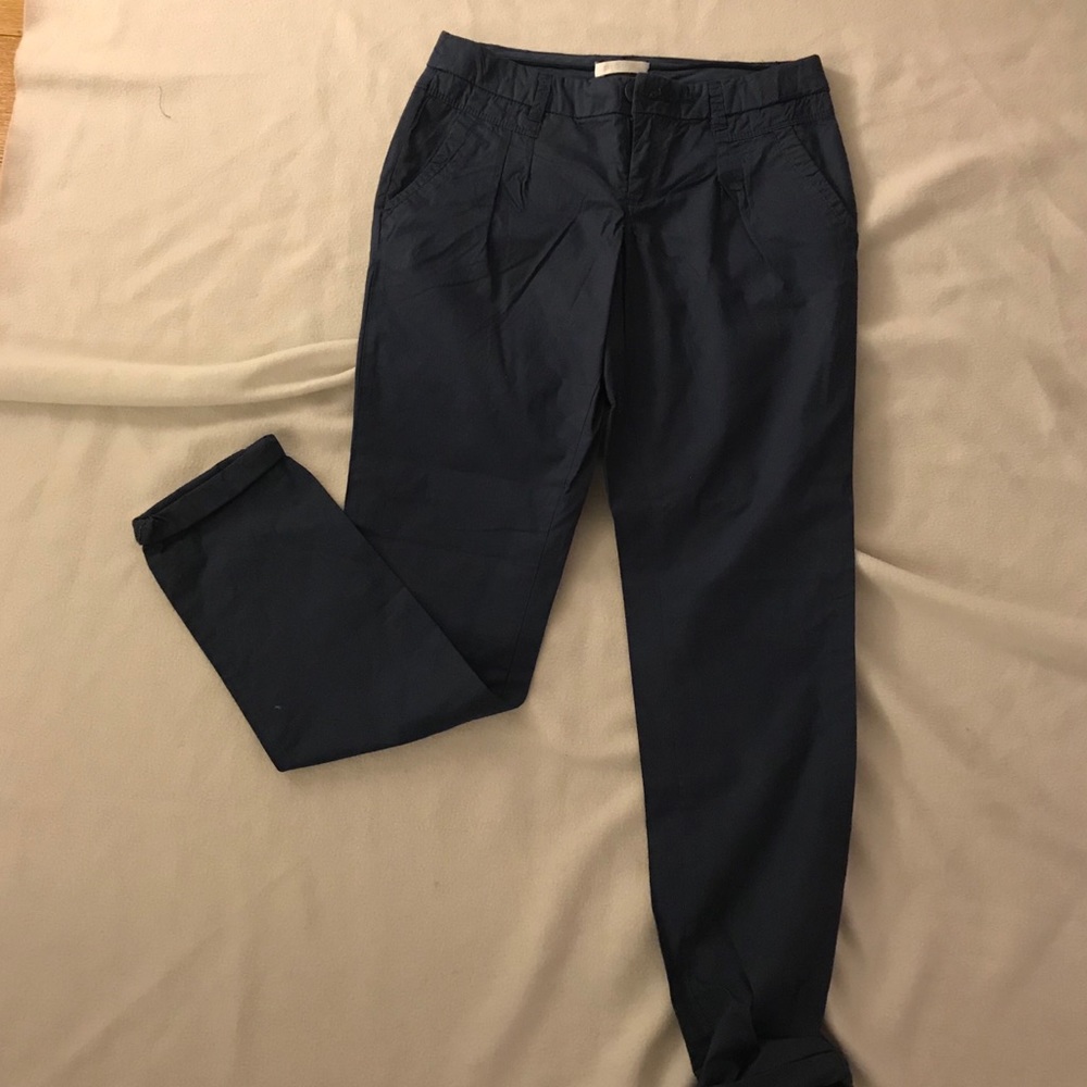 Blue chinos pants from Camaïeu France
