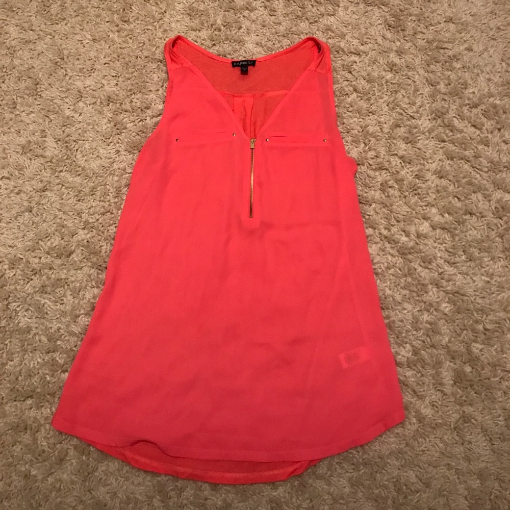 Express pink tank S
