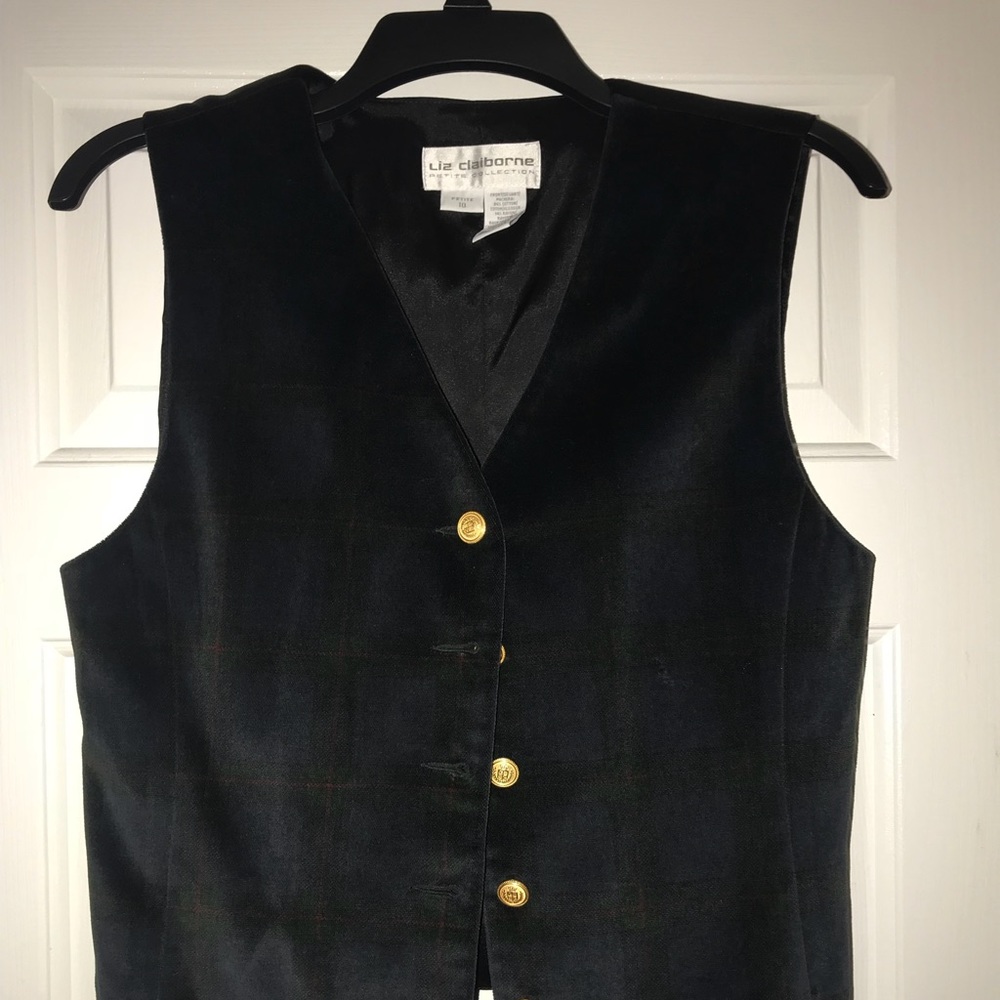 ✨Plaid vest✨