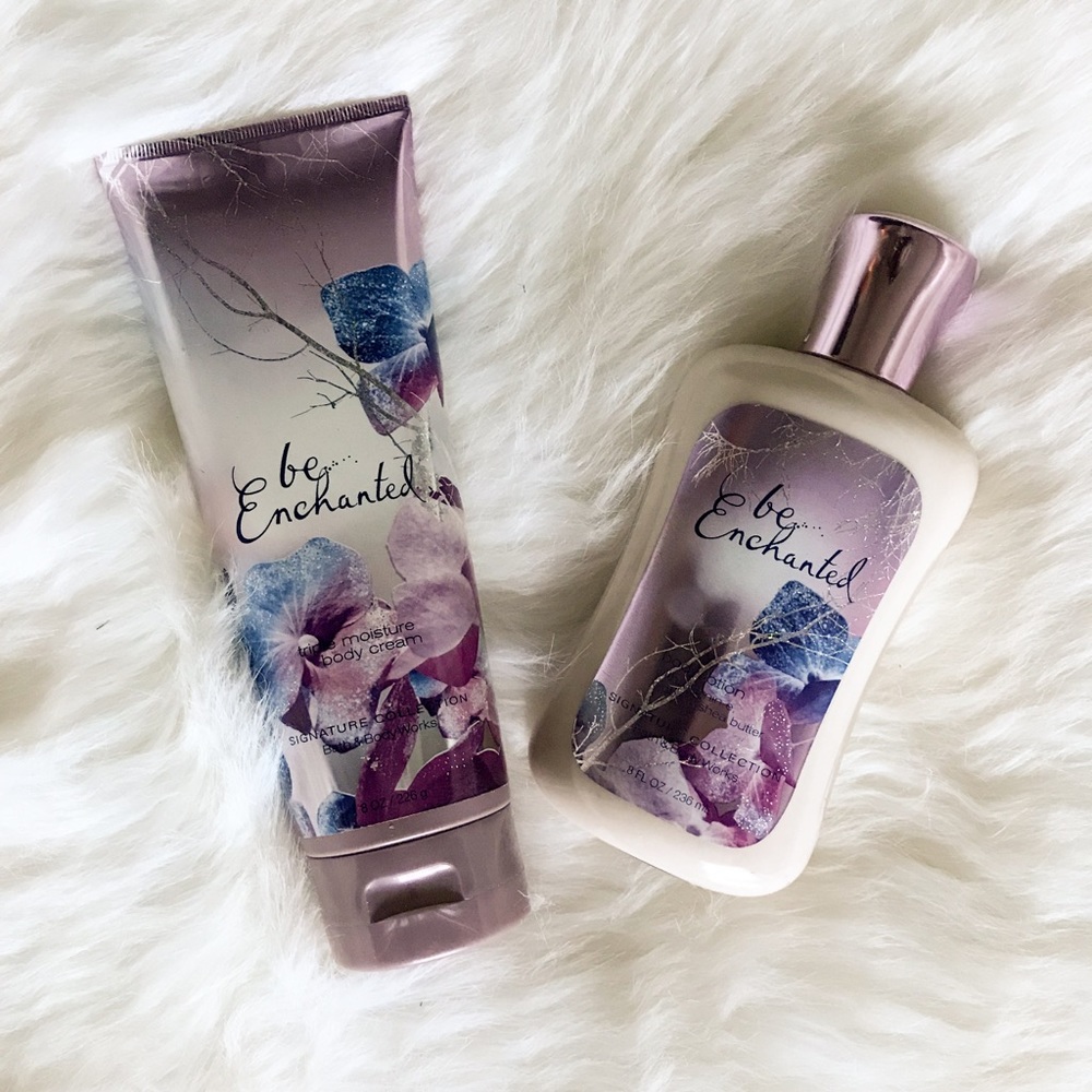 NWT Bath & Body Works “Be Enchanted” Lotion Bundle