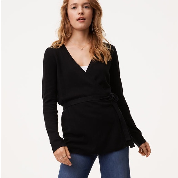 loft wrap sweater