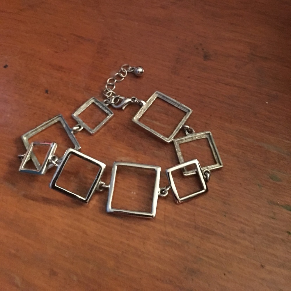 Square Silver Bracelet