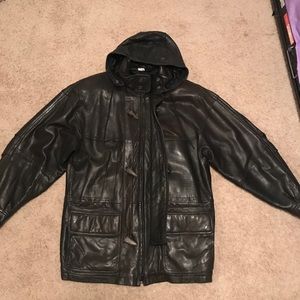 Andrew Marc men’s leather jacket