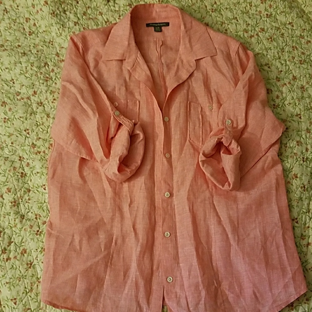 NWOT Salmon Button Down