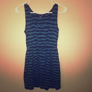 Forever 21 Black and Teal Shirt Dress