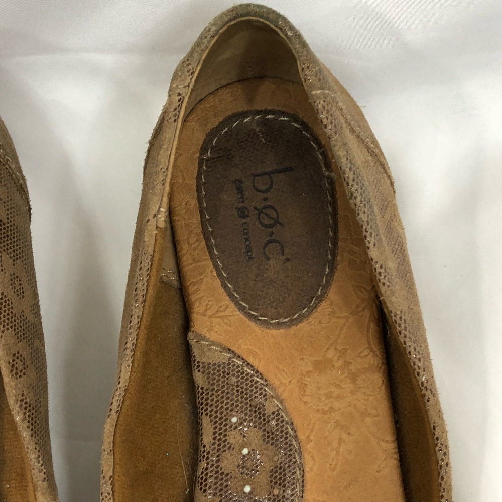 b.o.c. Lace Flats in Tan Size 8.5 - Picture 2 of 8