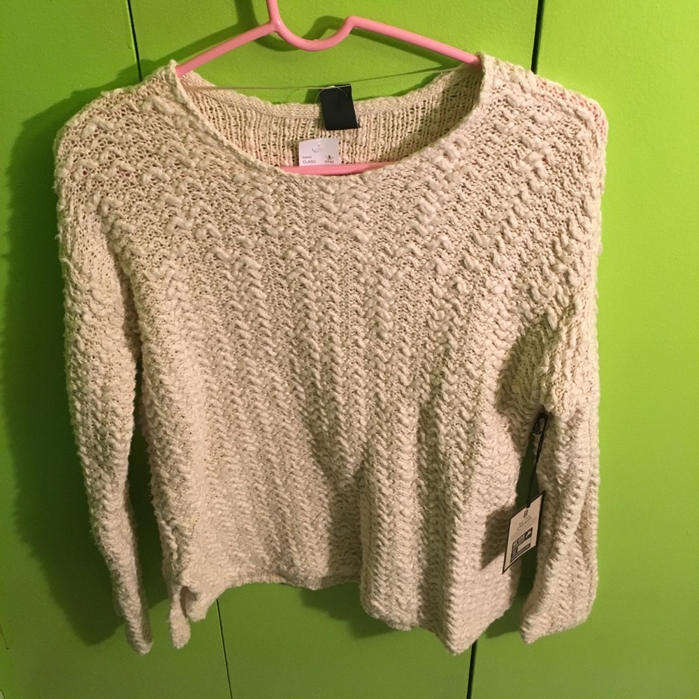 NWT PACSUN IVORY SWEATER