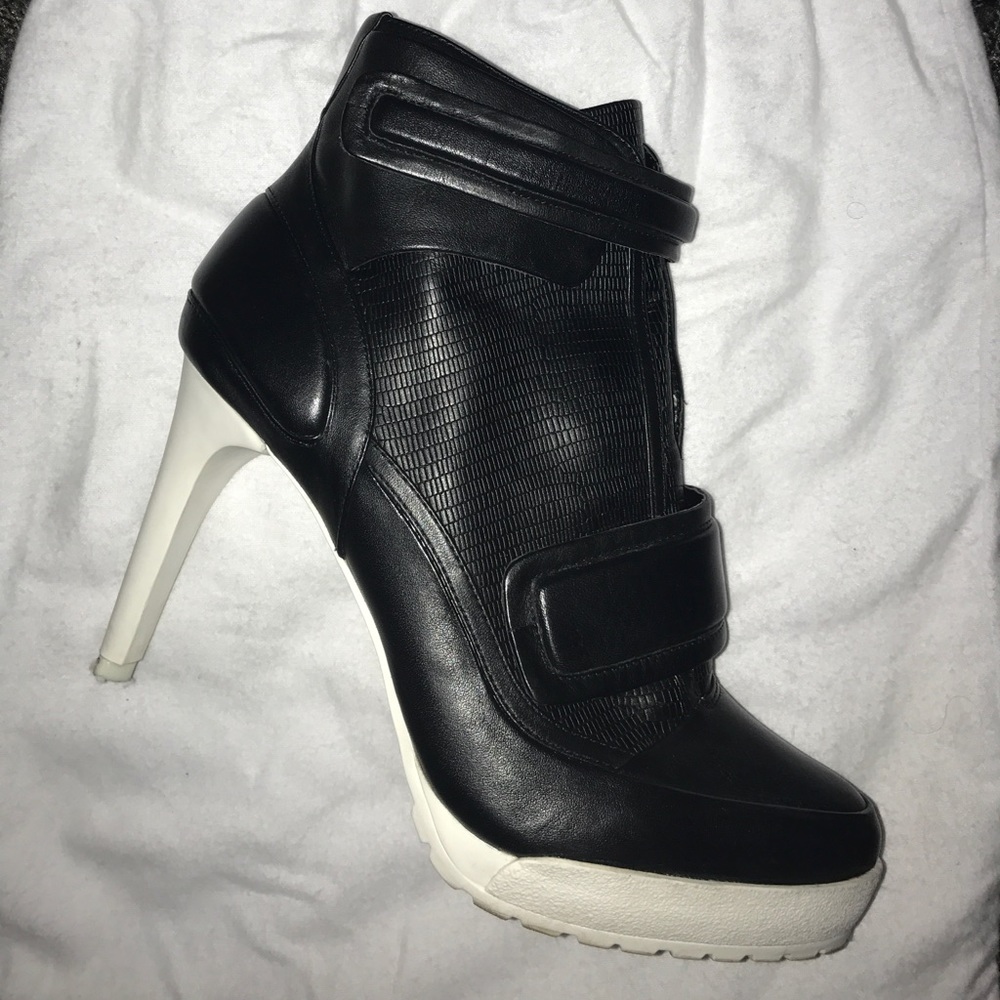 BCBG Max Azria Leather Booties