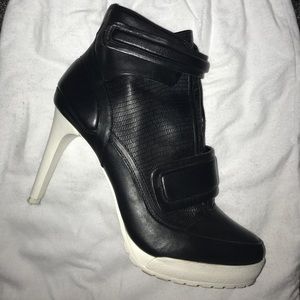 BCBG Max Azria Leather Booties