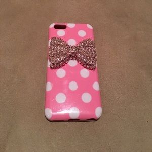 iPhone 5C Pink Ribbon Case