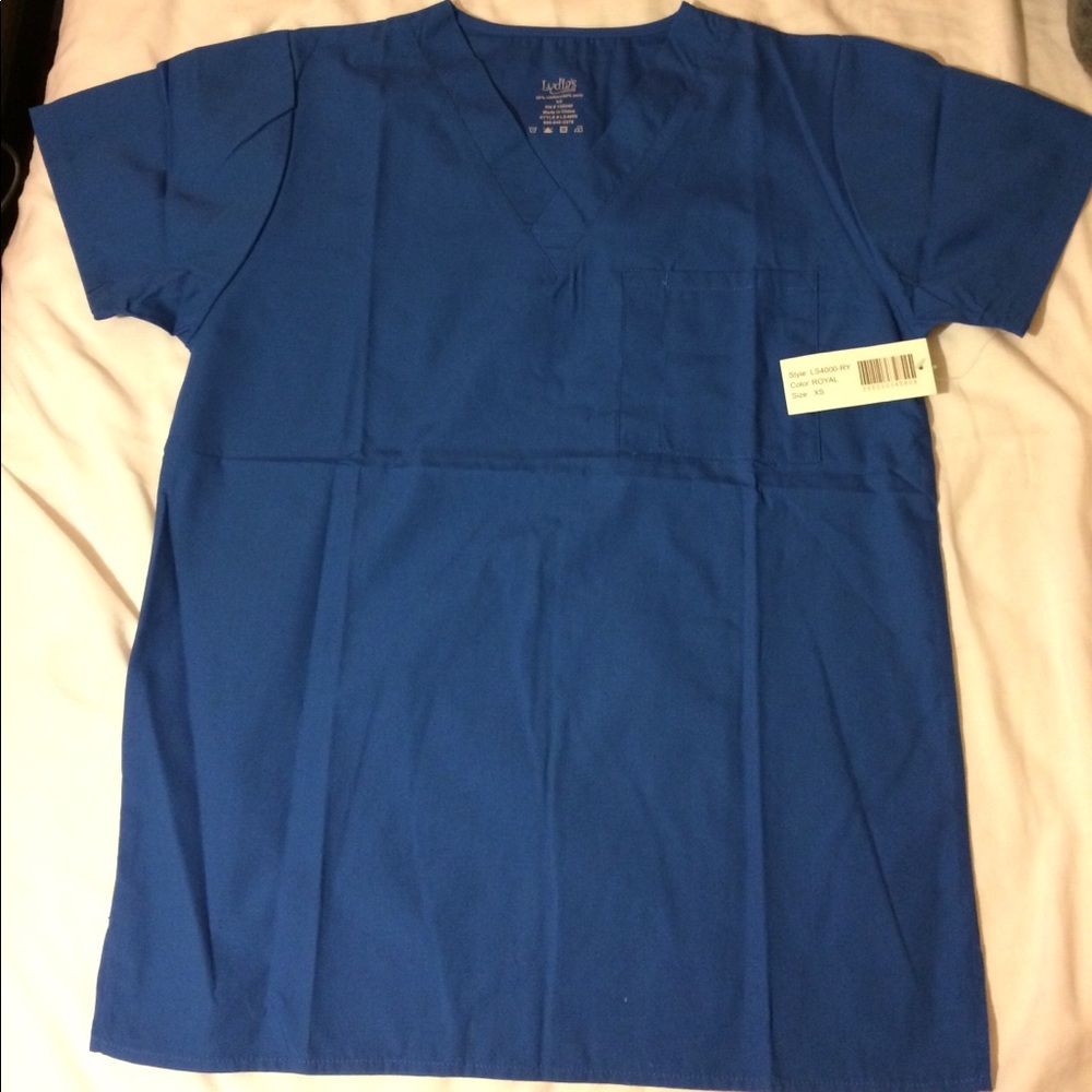 Scrubs top solid colors