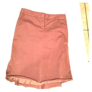 BCBG max azria brown pencil skirt