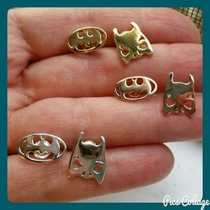 Batman Earrings