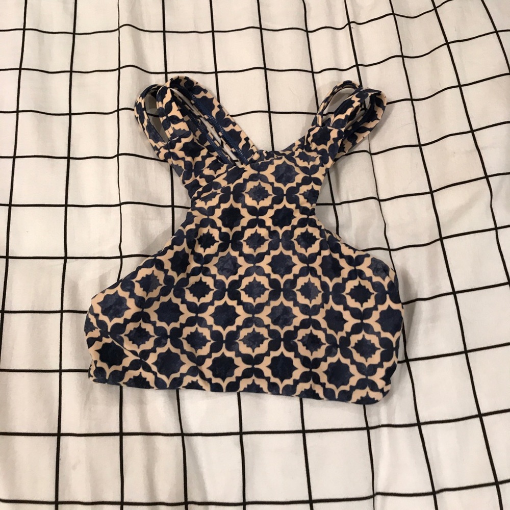 halter bikini top