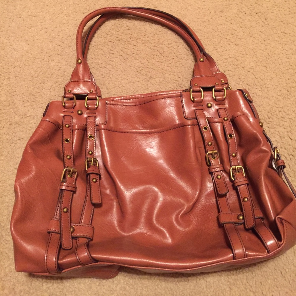 Nine West Cognac Handbag