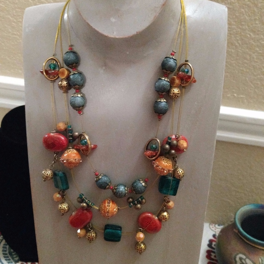 Cato Fashion Necklace and Earring Set