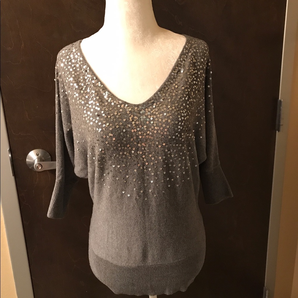 Sparkly Sequined Sweater Gorgeous for the Holidays