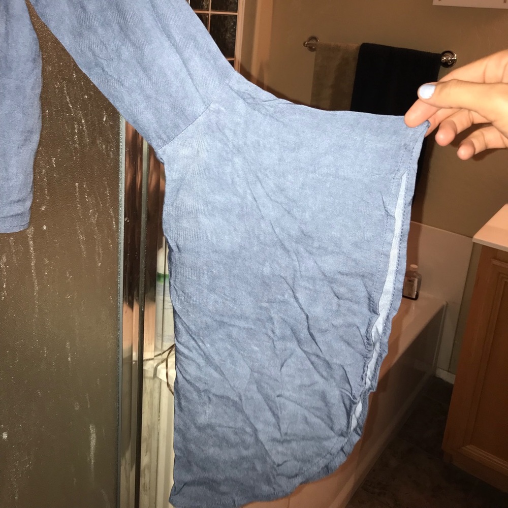 denim top brand new