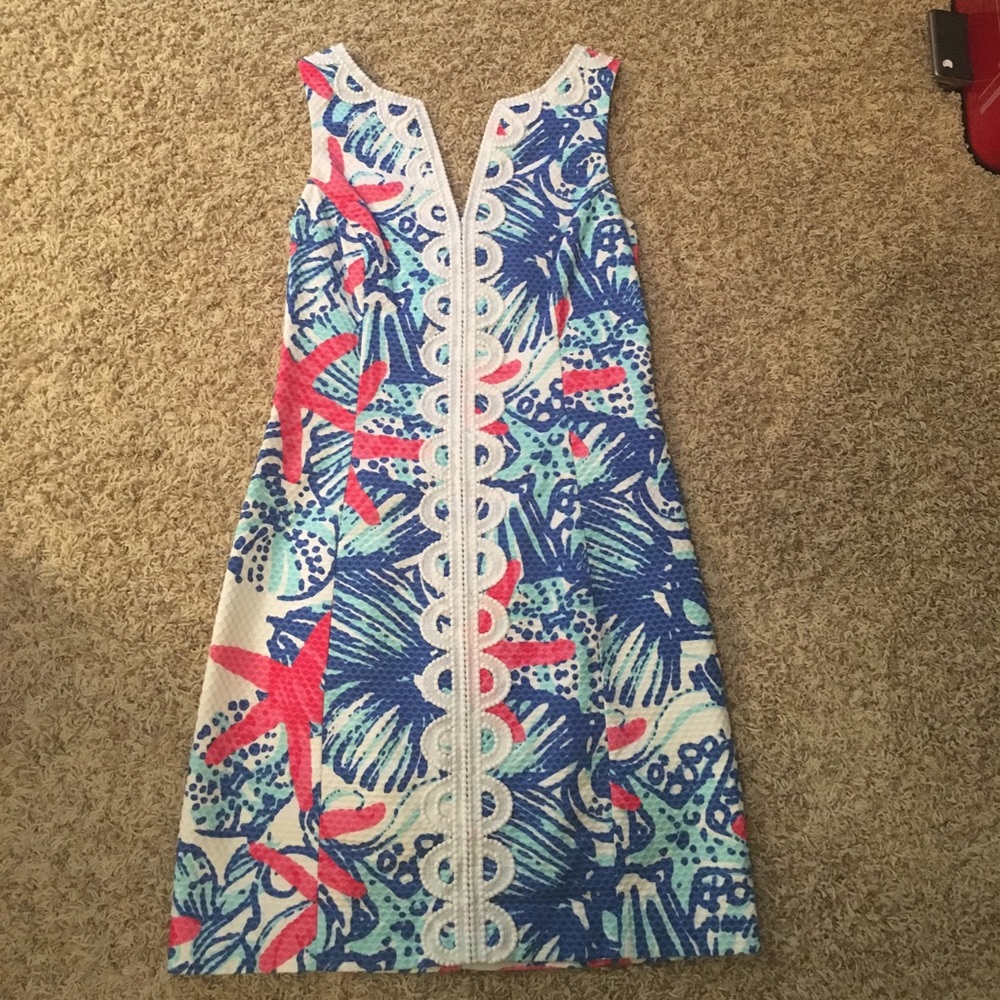 Lilly Pulitzer Janice Shift Dress Size 0