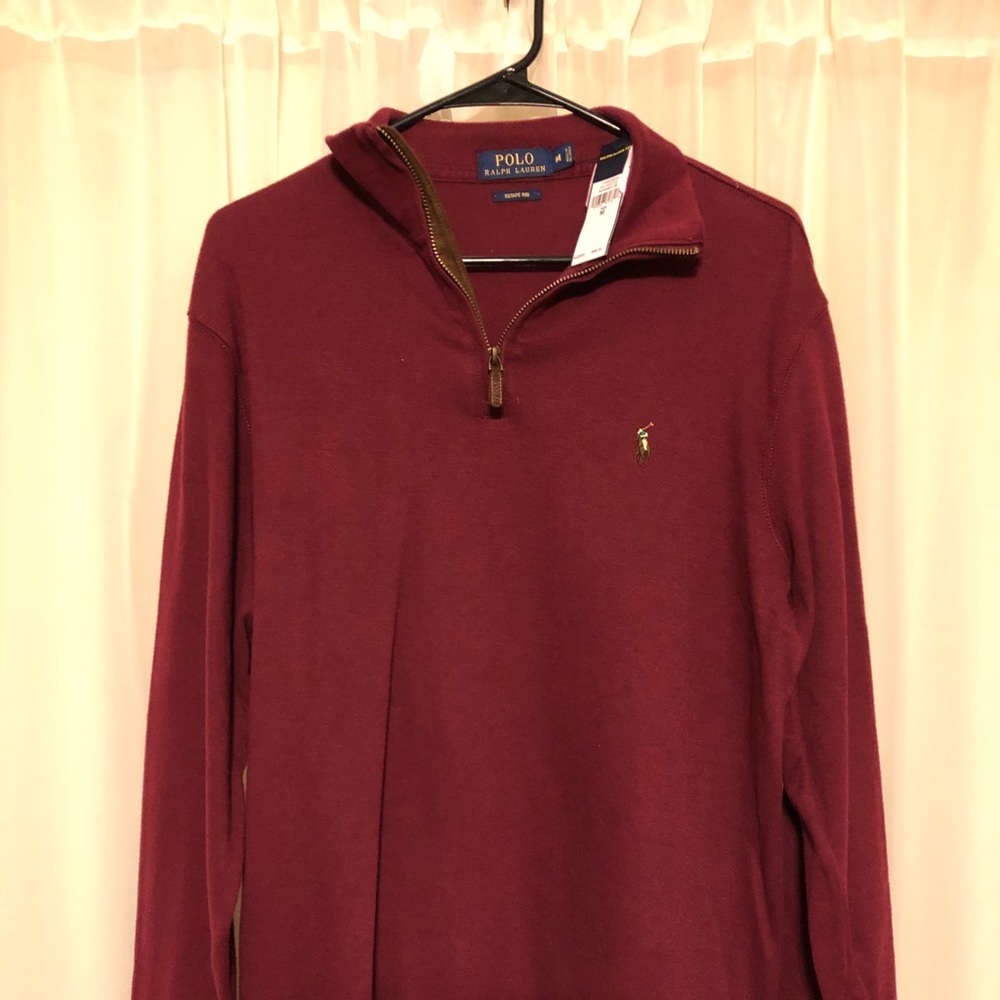 Polo sweater jacket