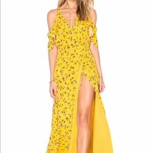 Privacy Pleas floral maxi