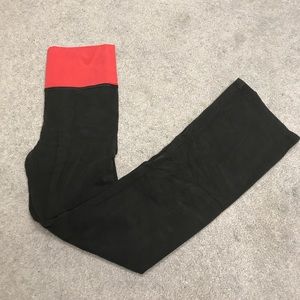 Victoria’s Secret Fold over boot cut yoga pant