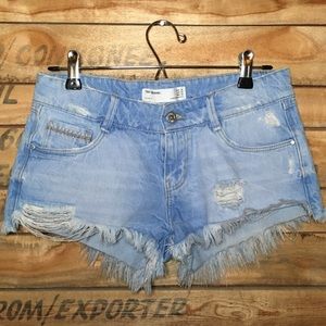 Zara TRF Denim Shorts