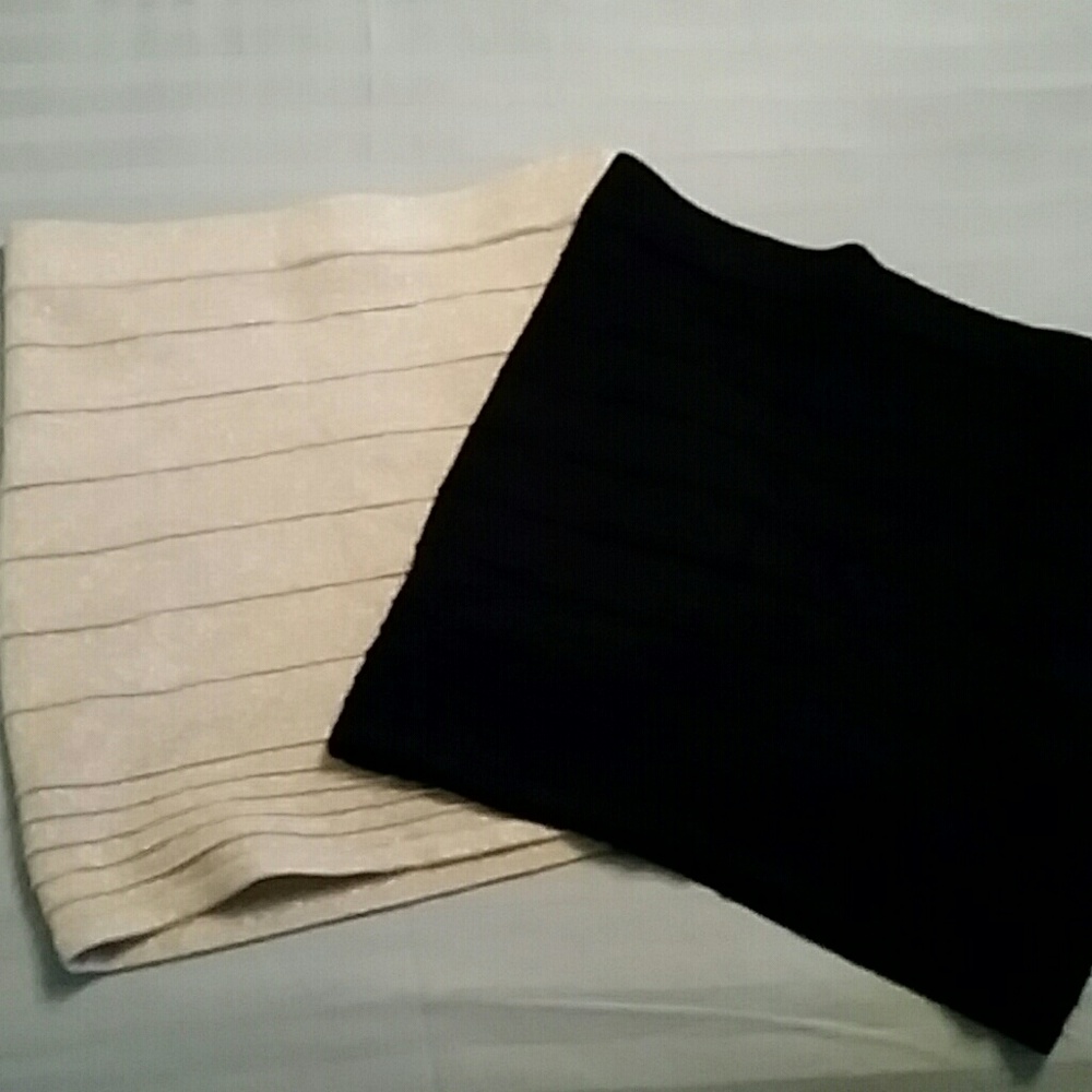 Two mini skirts