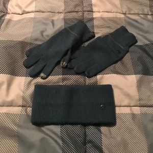 Lululemon gloves and head band!